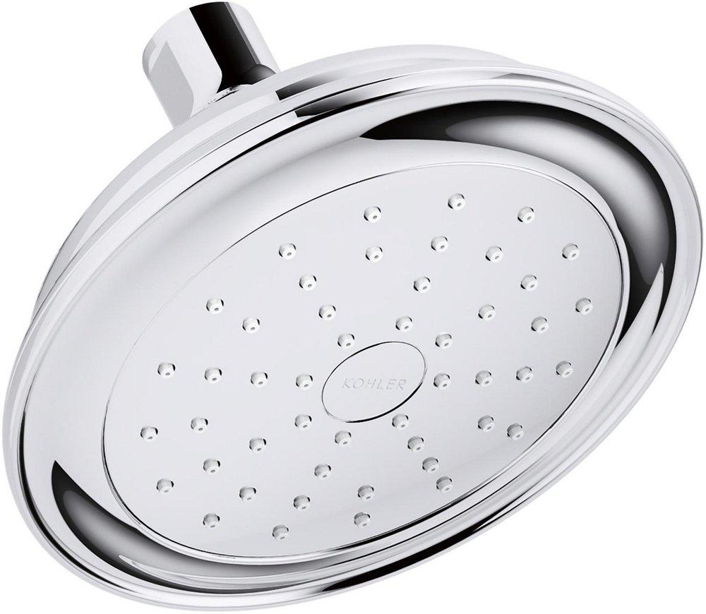 KOHLER Polished Chrome Single Function Air Showerhead 