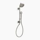 KOHLER Vibrant® Brushed Nickel Single Handle Shower System 