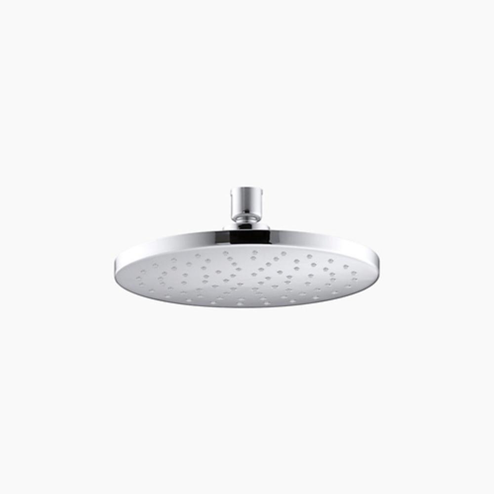 KOHLER Polished Chrome Single Rain Showerhead 