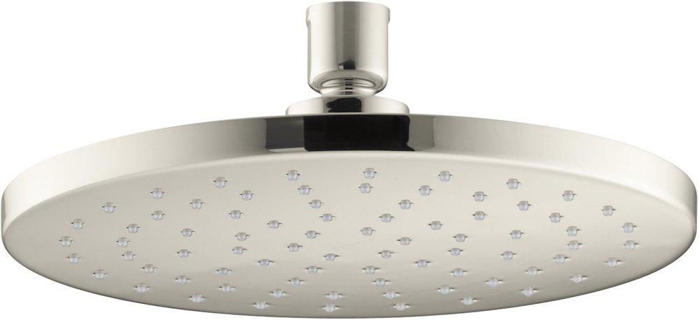 KOHLER Vibrant&reg; Polished Nickel Single Rain Showerhead 
