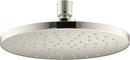KOHLER Vibrant&reg; Polished Nickel Single Rain Showerhead 