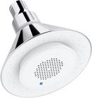 1.75 gpm Single-function Showerhead with Wireless Speaker in Polished Chrome