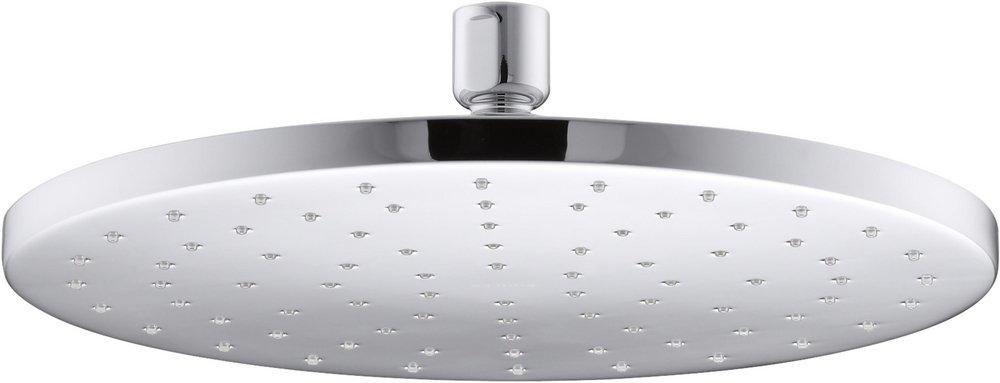 KOHLER Polished Chrome Single Rain Showerhead 
