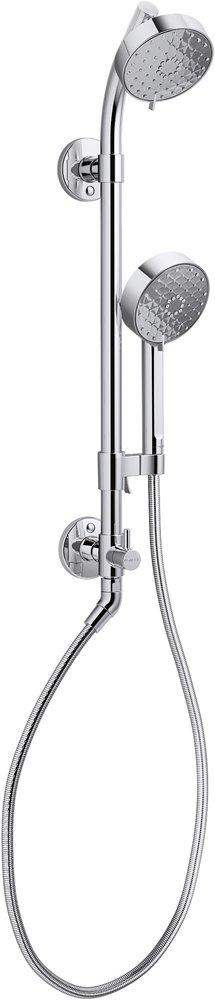 KOHLER Polished Chrome Single Handle Multi Function Shower System 