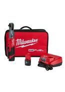 Milwaukee&reg; Black 3/8 in. Lithium-ion Ratchet Battery Kit 