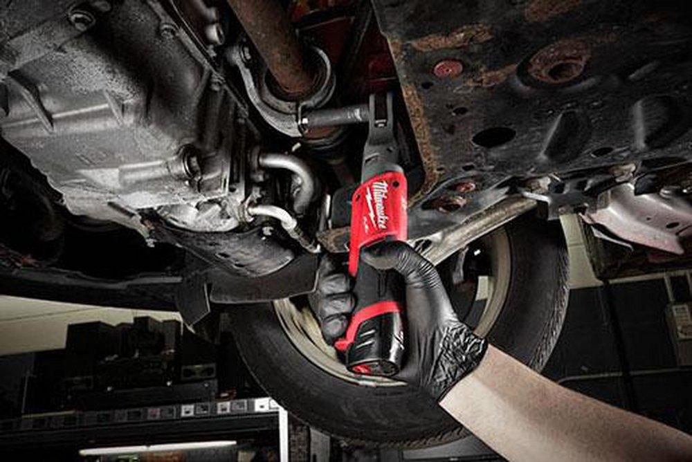 Milwaukee&reg; Black 3/8 in. Lithium-ion Ratchet Battery Kit 