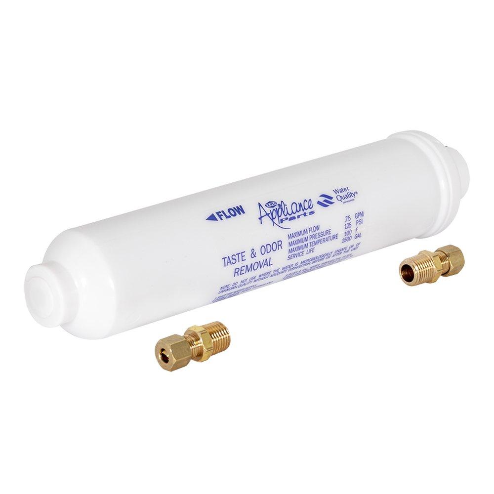 EZ-FLO Compression In-line Water Filter for Taste and Odor Removal 