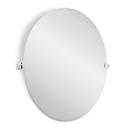 34-1/2 in. Oval Tilting Mirror in Chrome