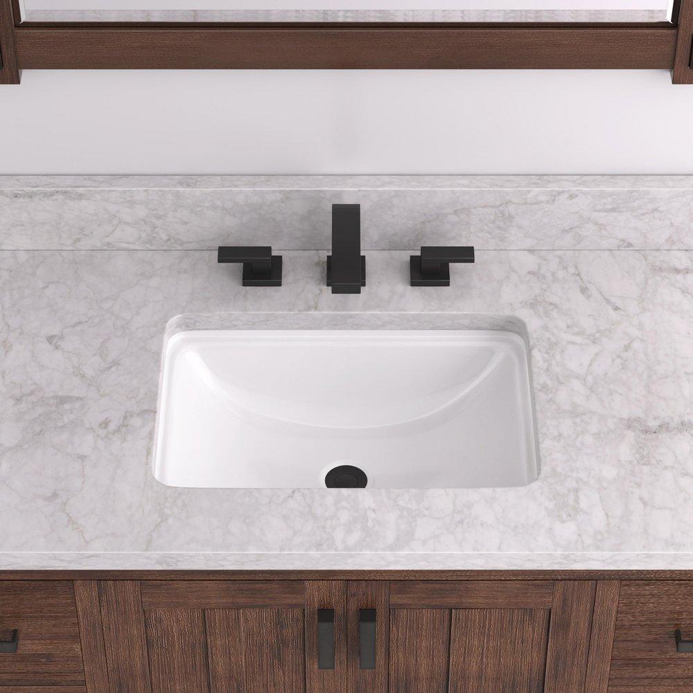 Signature Hardware White Undermount Basin 