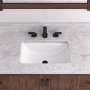 Signature Hardware White Undermount Basin 