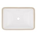 Signature Hardware White Undermount Basin 