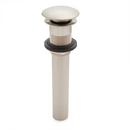 Signature Hardware Brushed Nickel 2-1/2 x 6 in. Bathroom Sink Drain 
