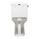 Signature Hardware White 1.28 gpf Elongated Floor Mount Two Piece Toilet 
