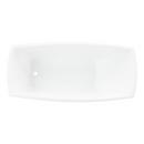 Signature Hardware White 67 x 31-1/8 in. Freestanding Bathtub with End Drain 