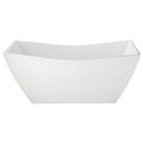 Signature Hardware White 67 x 31-1/2 in. Freestanding Bathtub with Center Drain 