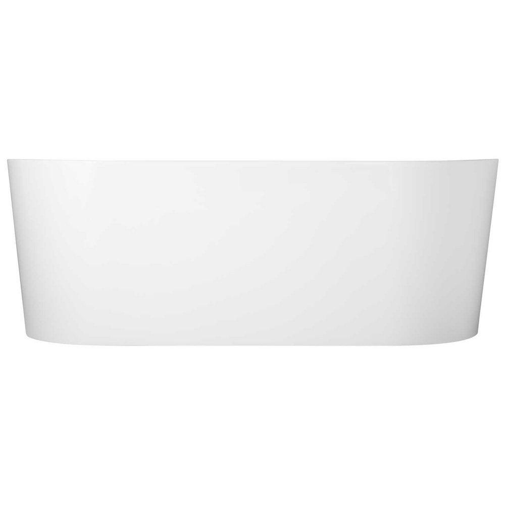 Signature Hardware White 67 x 31-1/2 in. Freestanding Bathtub with End Drain 