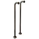 37-1/2 in. Freestanding Tub Supplies in Oil Rubbed Bronze