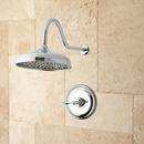 Single Handle Single Function Shower Faucet in Chrome
