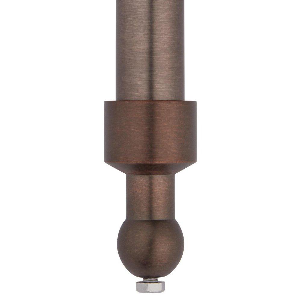 Signature Hardware Oil Rubbed Bronze 60 in. Brass Console Sink Stand 