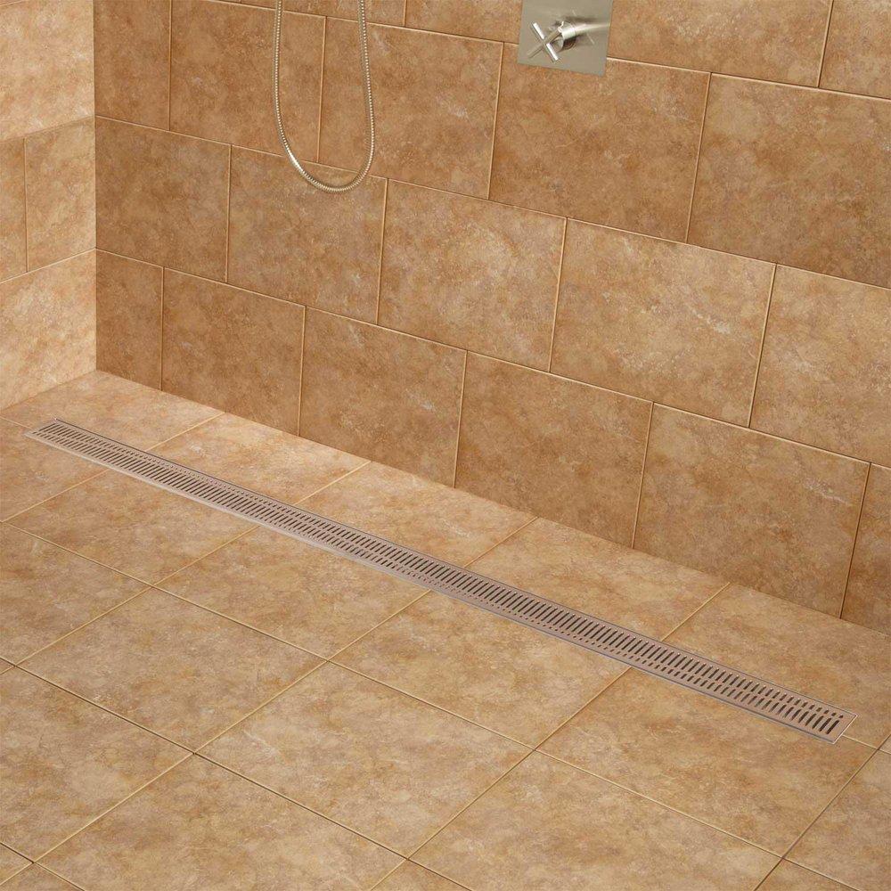 Signature Hardware 2-1/8 in. Tapered Shower Drain 