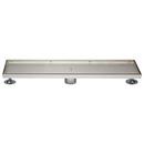 60  COHEN WIDE LINEAR SHOWER DRAIN - BRUSHED STAINLESS STEEL 