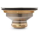 Signature Hardware Oil Rubbed Bronze 3-1/2 in. Basket Strainer 