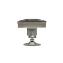 Signature Hardware Brushed Stainless Steel 60 in. Linear Shower Drain with Drain Flange 