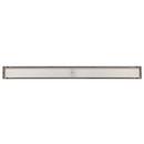 Signature Hardware Brushed Stainless Steel 36 in. Linear Shower Drain with Drain Flange 