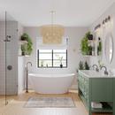 Signature Hardware 2-1/8 in. Tapered Shower Drain 