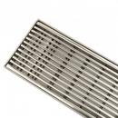 40 in. Linear Shower Drain with Drain Flange in Polished Stainless Steel