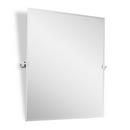 34-1/2 in. Rectangular Tilting Mirror in Chrome