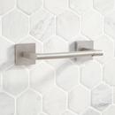 Signature Hardware Brushed Nickel Wall Toilet Tissue Holder 