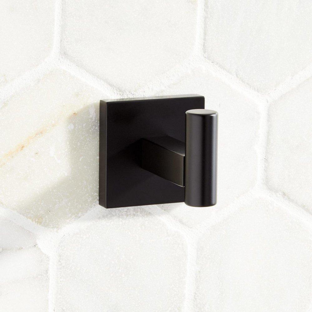 Signature Hardware Chrome 1 Robe Hook 