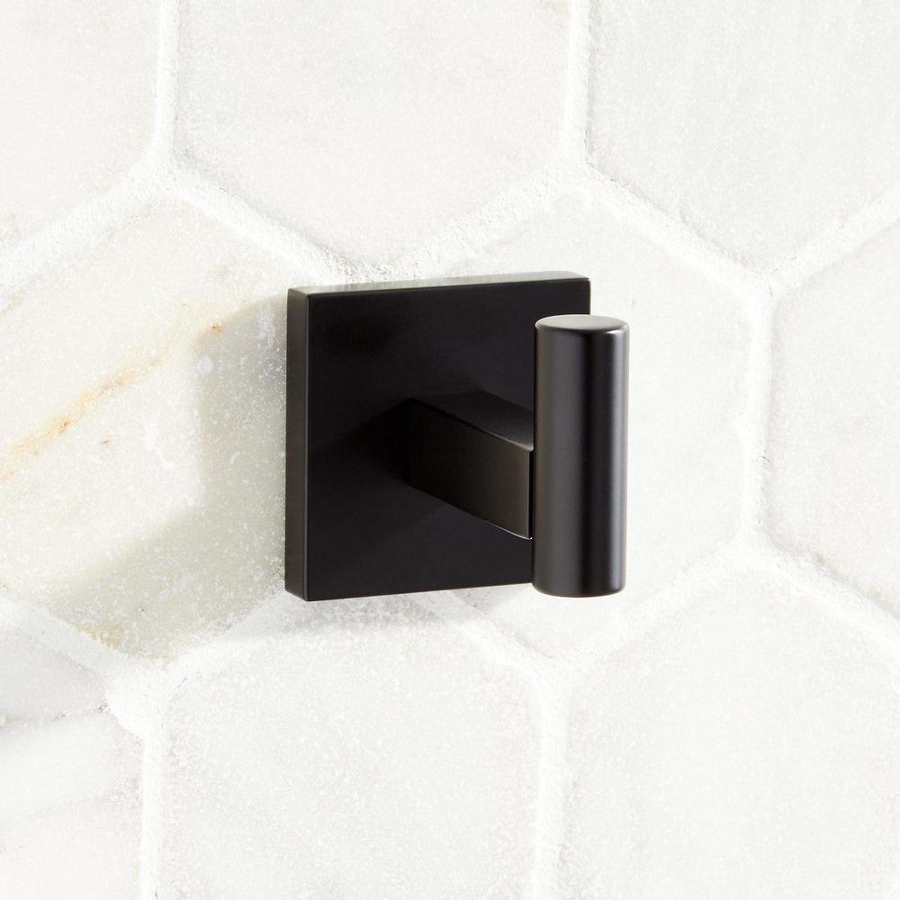 Signature Hardware Chrome 1 Robe Hook 