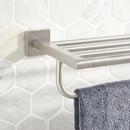 Signature Hardware Brushed Nickel 23-5/8 in. Towel Holder 
