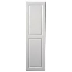 60-5/8 x 15 in. Wall Mount Ironing Center with Left Hand Hinge Door in Raised White