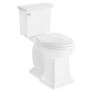American Standard White TOWN SQUARE S RHEL COMBO L/SEAT WHT 