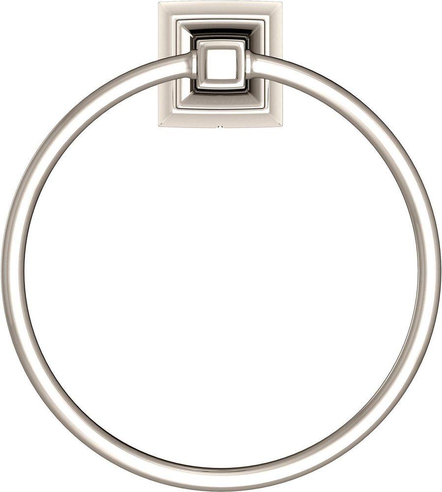 American Standard PVD Polished Nickel Round Towel Ring 