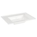 31 x 22-1/2 x 7 in. 1-Bowl Vitreous China Vanity Top in White