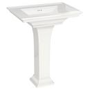 American Standard White TOWN SQUARE S PED LAV CHO COMBO - WHT 