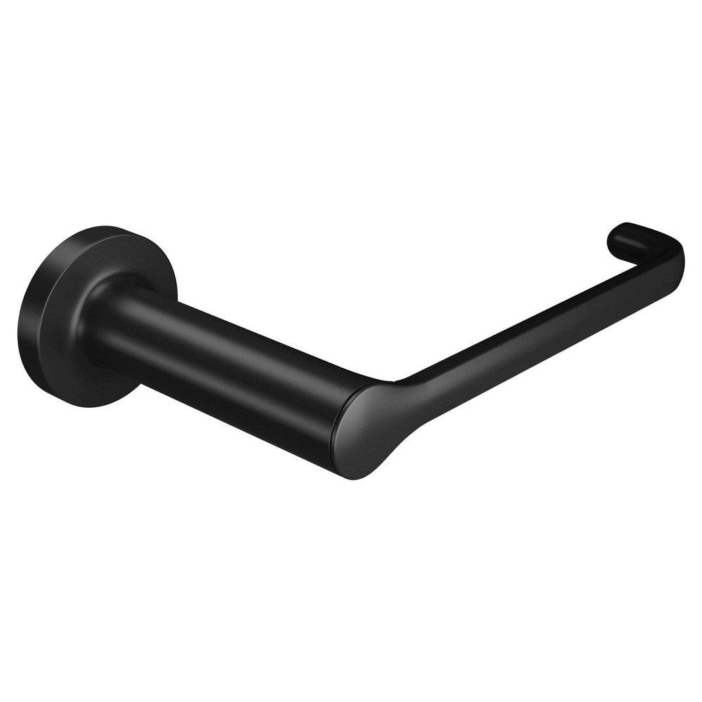 American Standard Matte Black Concealed Mount and Wall Mount Toilet Tissue Holder 