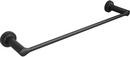 American Standard Matte Black 18 in. Towel Bar 
