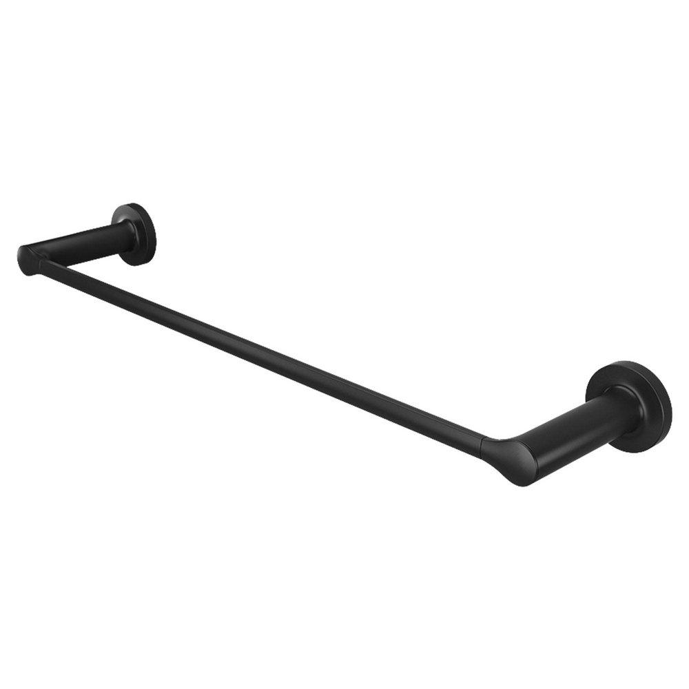 American Standard Matte Black 18 in. Towel Bar 