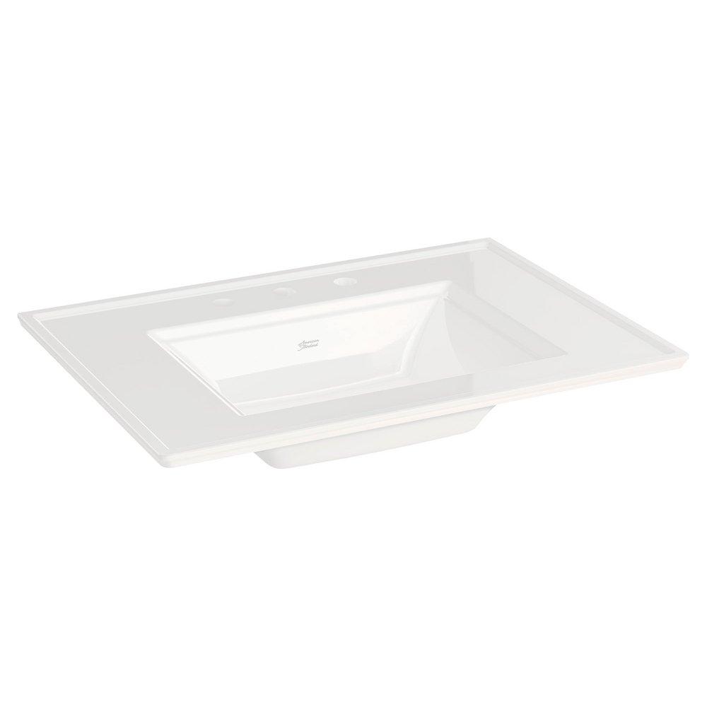 American Standard White 31 x 22-1/2 in. 1-Bowl Vitreous China Vanity Top 