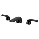 Two Handle Widespread Bathroom Sink Faucet in Matte Black 