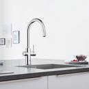 GROHE StarLight Chrome Single Handle Pull Out Kitchen Faucet 