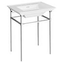 Polished Chrome Console Table for 0297008 S Pedestal Top Sink