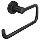 American Standard Matte Black Rectangular Open Towel Ring 