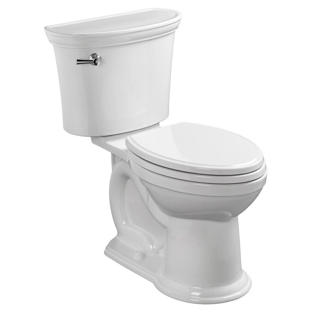 American Standard White HERITAGE VORMAX RHEL L/SEAT COMBO-WHT 