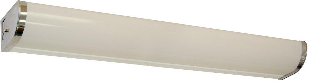 Liteco Polished Chrome 36-1/2 in. 26W 120/277V 2-Light LED Vanity Strip 